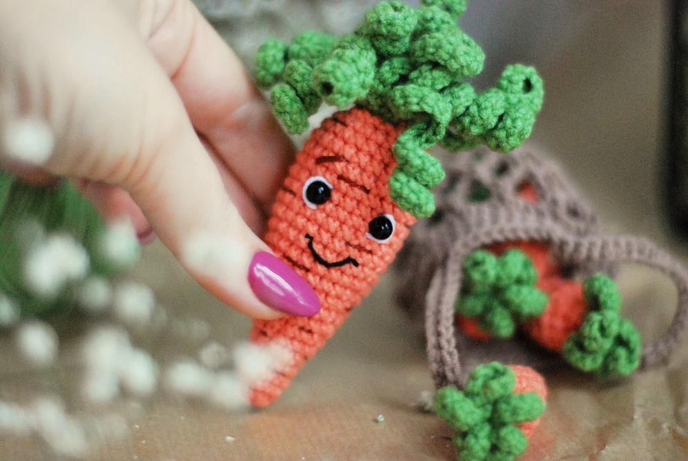 Bunny Carrot Crochet Pattern