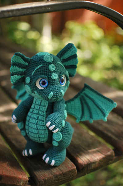 Green Dragon Crochet Pattern
