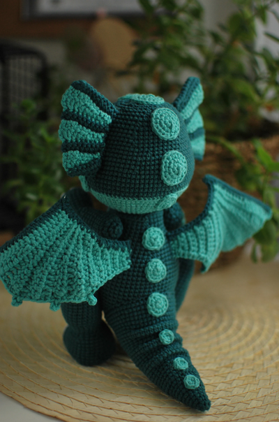 Green Dragon Crochet Pattern