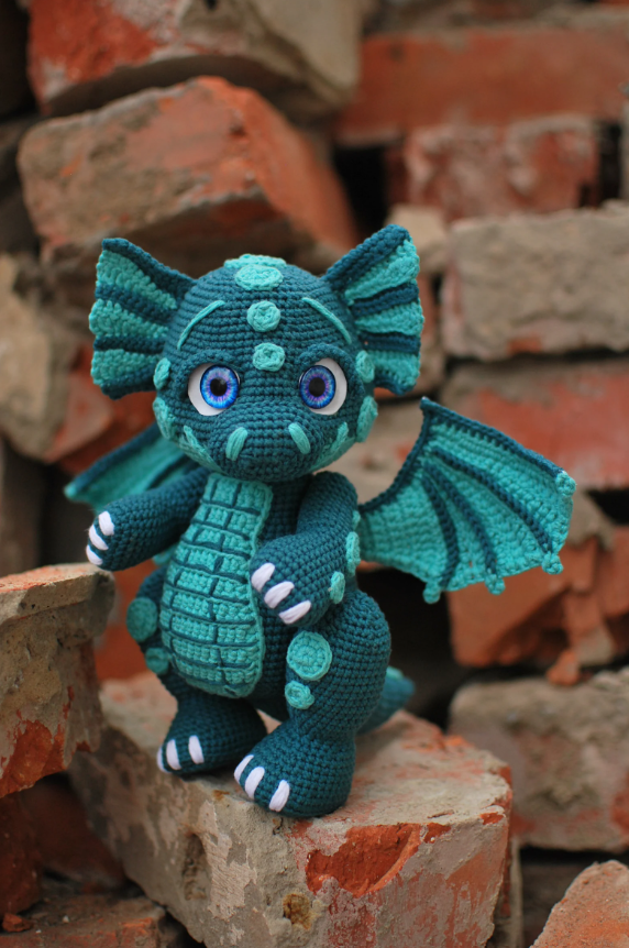 Green Dragon Crochet Pattern