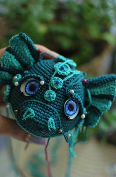 Green Dragon Crochet Pattern