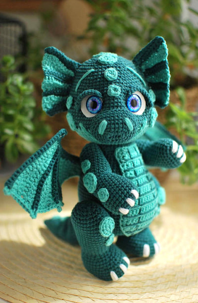 Green Dragon Crochet Pattern