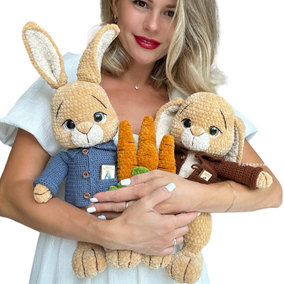 FR-Milo & Nala – Patron de crochet lapins-FR