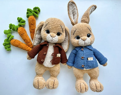 FR-Milo & Nala – Patron de crochet lapins-FR