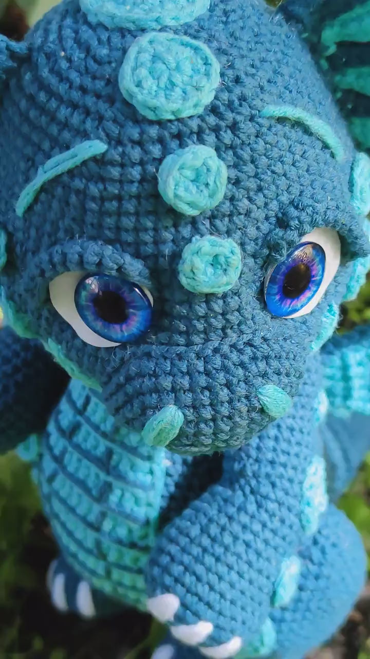 Green Dragon Crochet Pattern